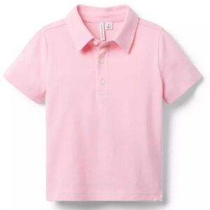 NWT- Janie and Jack Light Pink Polo Shirt